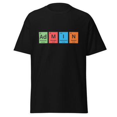 ADMIN Periodic Table Classic Tee