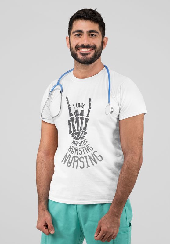 I Love Nursing Classic Tee