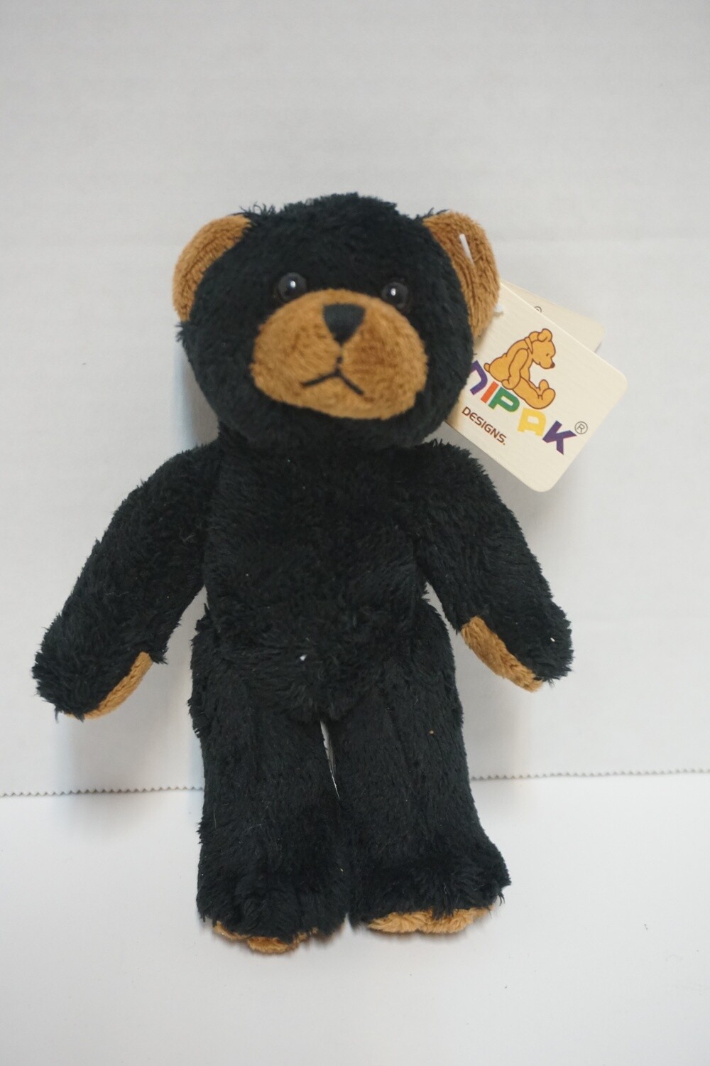 Bear 5" Teenie (Black Boa) Bear 5" Teenie (Black Boa)