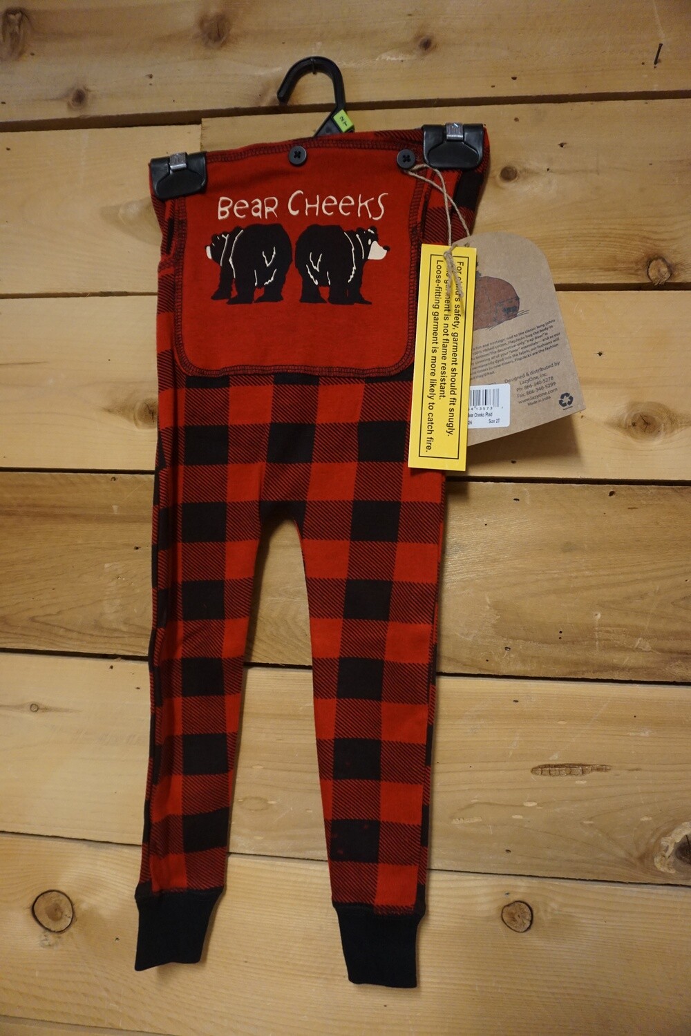 Plaid Bear Cheeks Kids 2T Plaid Bear Cheeks Kids 2T
