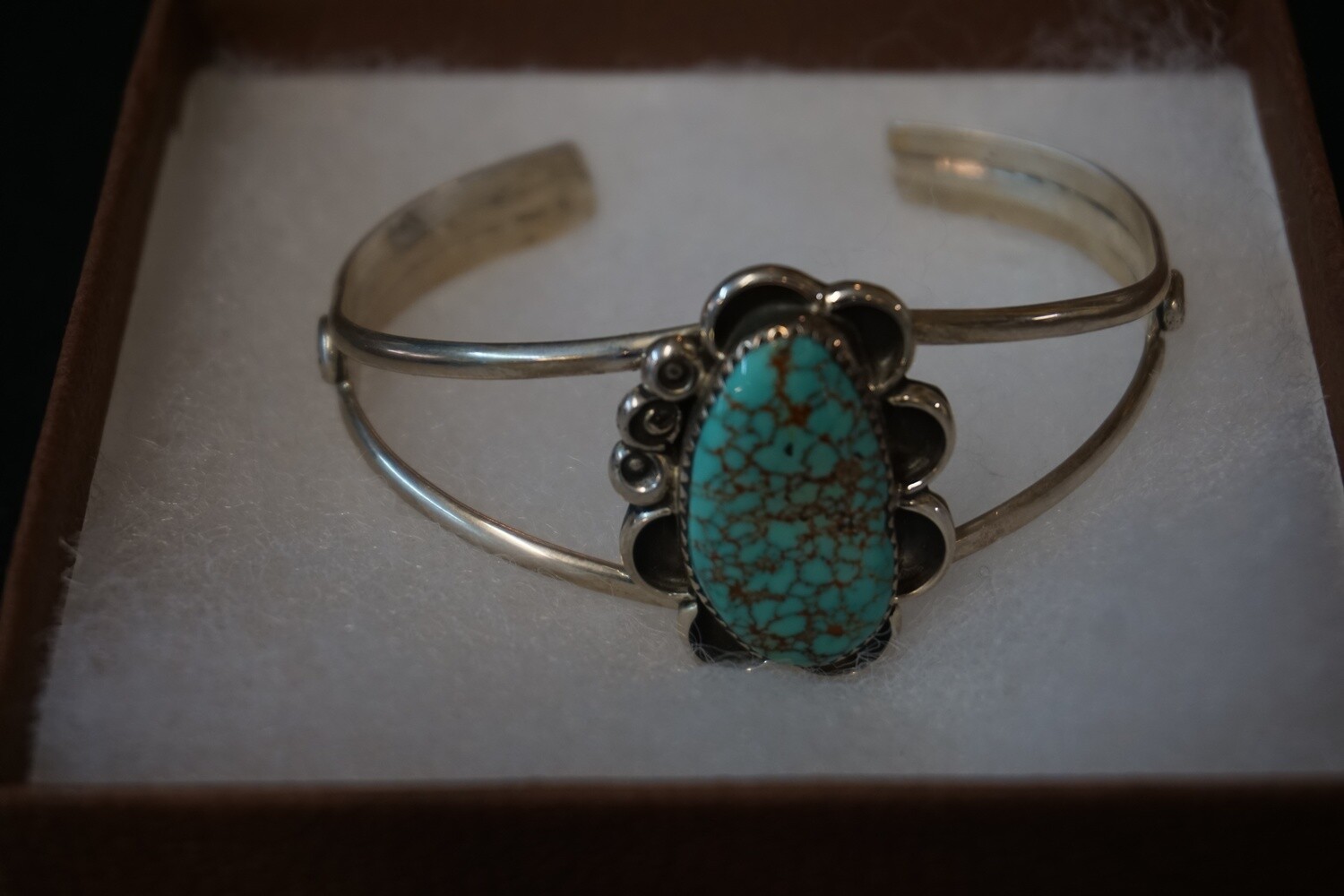 Navajo Turquoise Brac lg Navajo Turquoise Brac lg