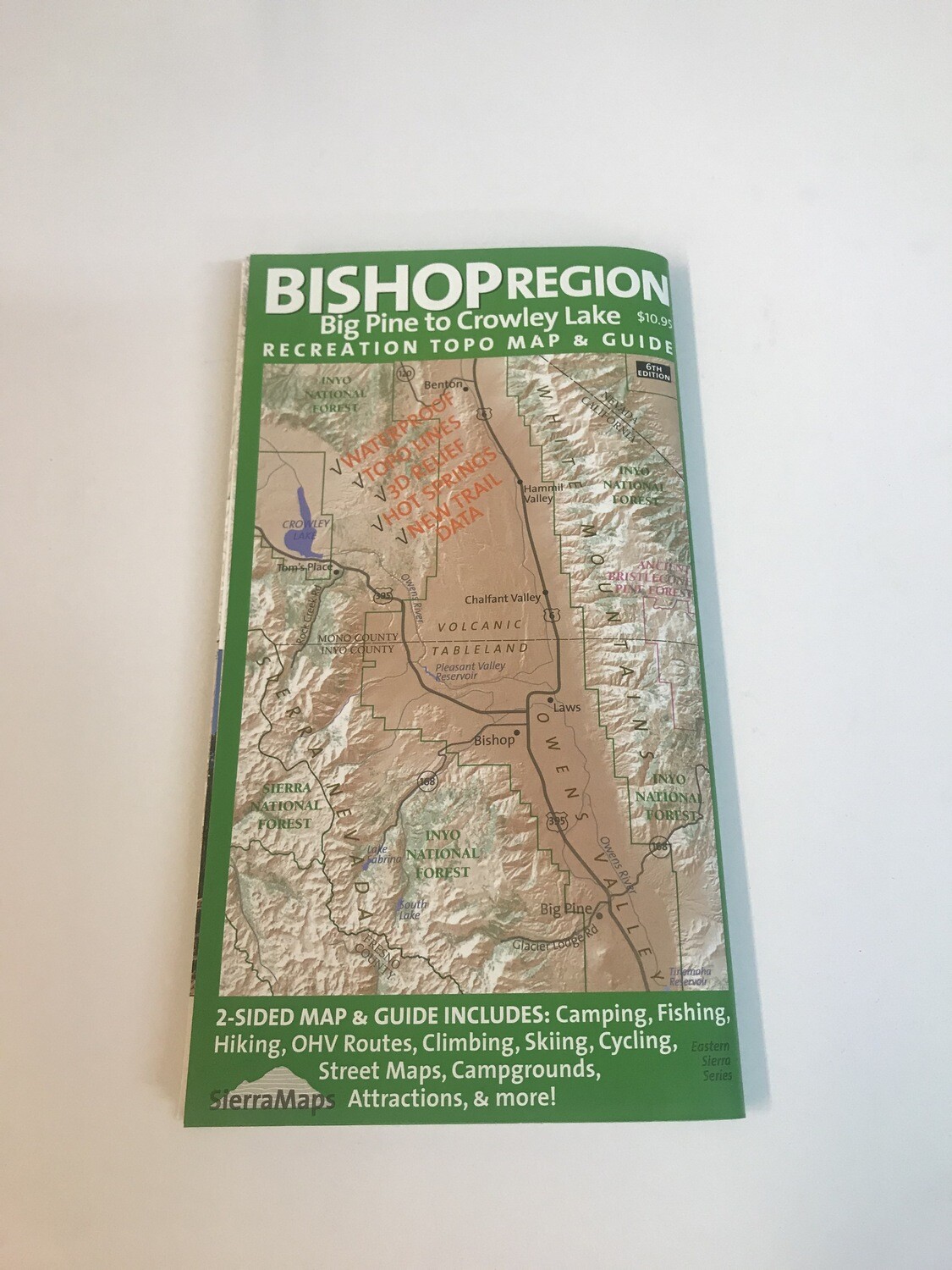 Bishop Region Map &amp; Guide