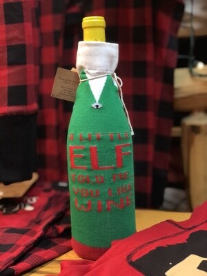 A Little Elf Bottle Cover