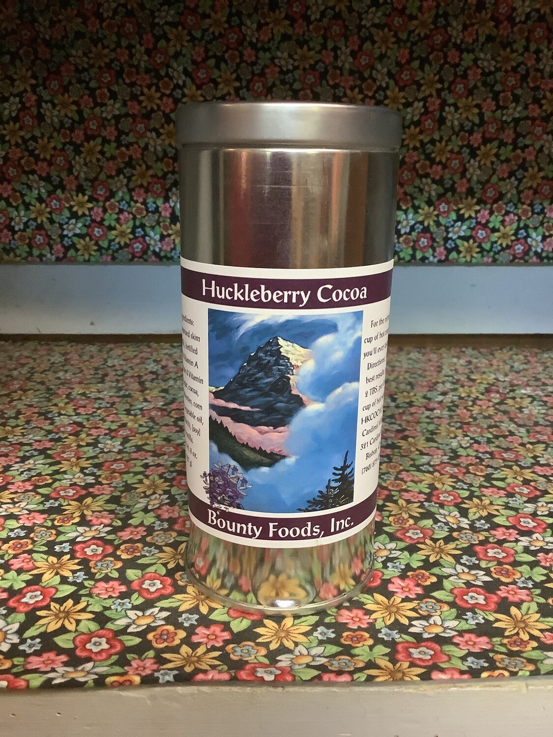 Huckleberry Cocoa TIN Huckleberry Cocoa TIN