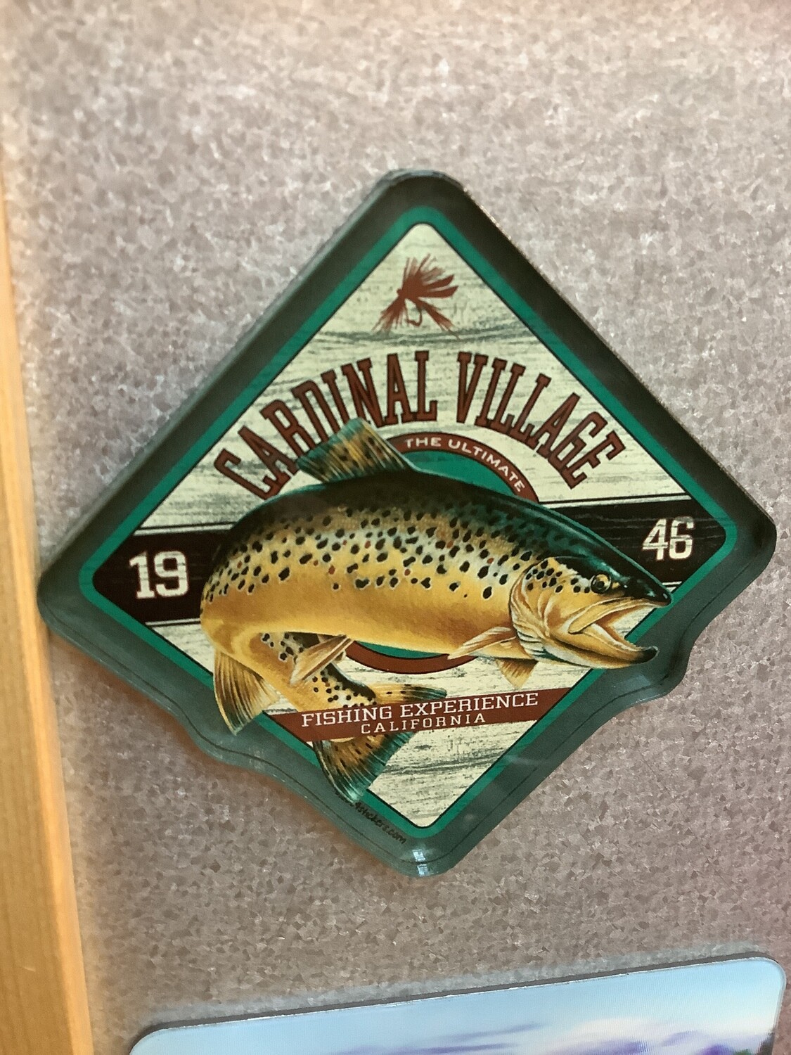Cardinal Village Ultimate Fish Magnet