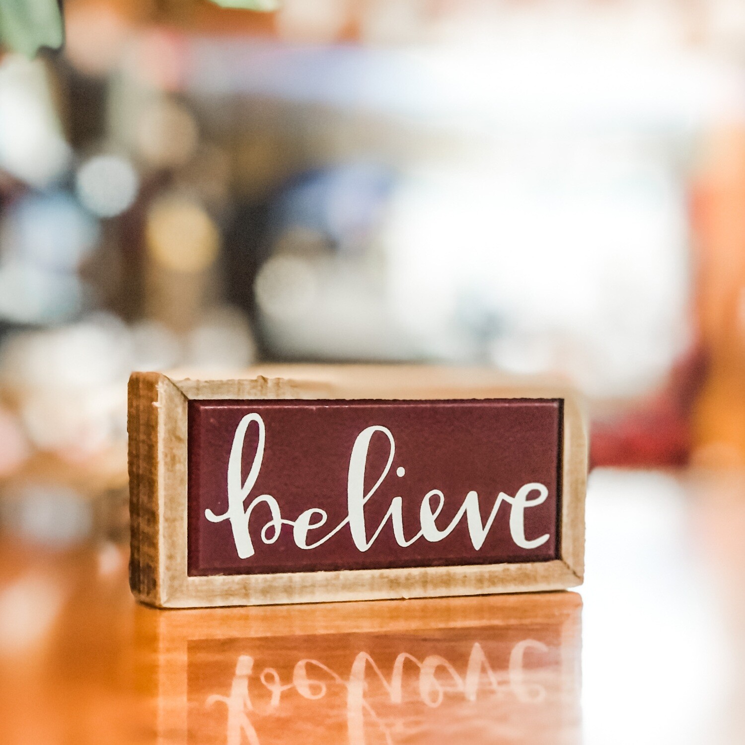 Box Sign Mini - Believe Box Sign Mini - Believe