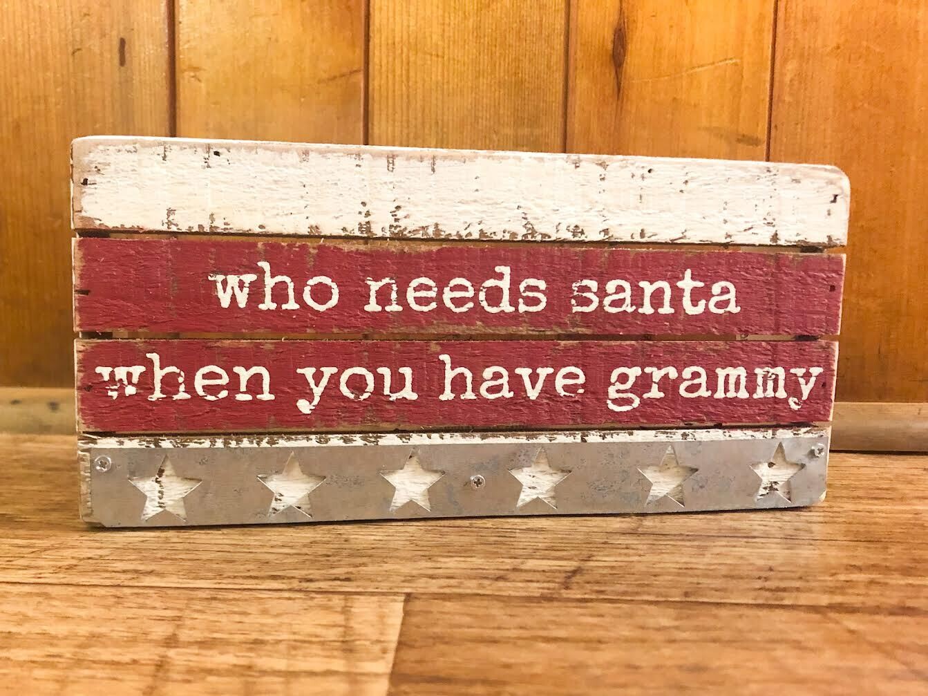 Grammy Slat Box Sign Grammy Slat Box Sign