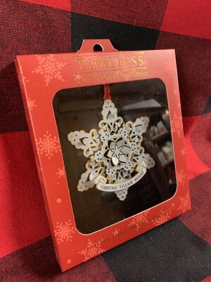 Timeless Collectible Snowflake Ornament