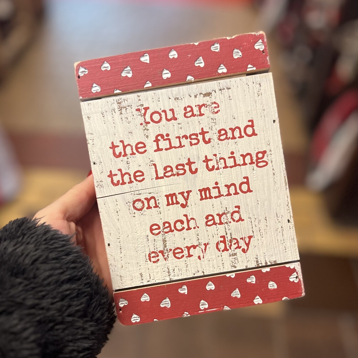 Slat Box Sign - Every Day Slat Box Sign - Every Day