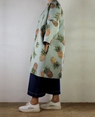Mijentto Oversized pineapple coat Mijentto Oversized pineapple coat