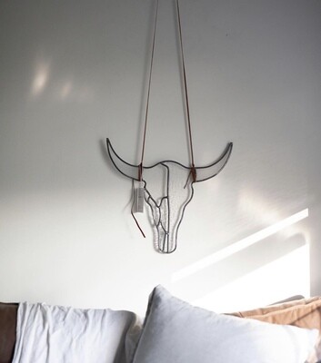 Scarlett Hunter Large longhorn Wall Hanging Scarlett Hunter Large longhorn Wall Hanging
