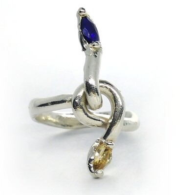 Joanna Sinska Taipan Silver Ring Size P Joanna Sinska Taipan Silver Ring Size P