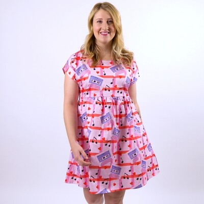 COCOA & THREAD MIXTAPE SLEEVED DRESS S COCOA & THREAD MIXTAPE SLEEVED DRESS S