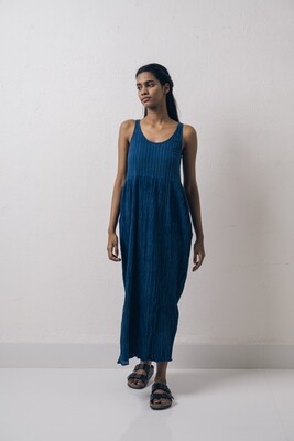 SALT MANGO TREE SAPPHIRE BLUE CRUSHED COTTON DRESS SIZE S SALT MANGO TREE SAPPHIRE BLUE CRUSHED COTTON DRESS SIZE S