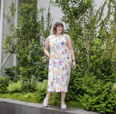 JERICHO ROAD - FLOWER LOVERS SMOCK DRESS JERICHO ROAD - FLOWER LOVERS SMOCK DRESS
