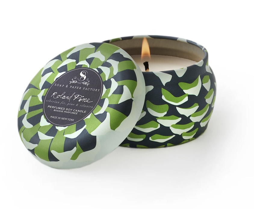 Travel Tin - Pine Scented Soy Candle