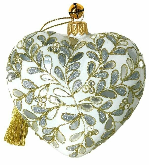 Golden Heart Ornament