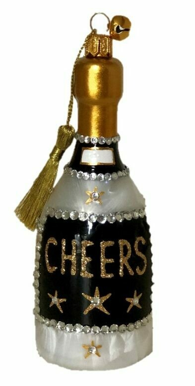 "Cheers" Ornament