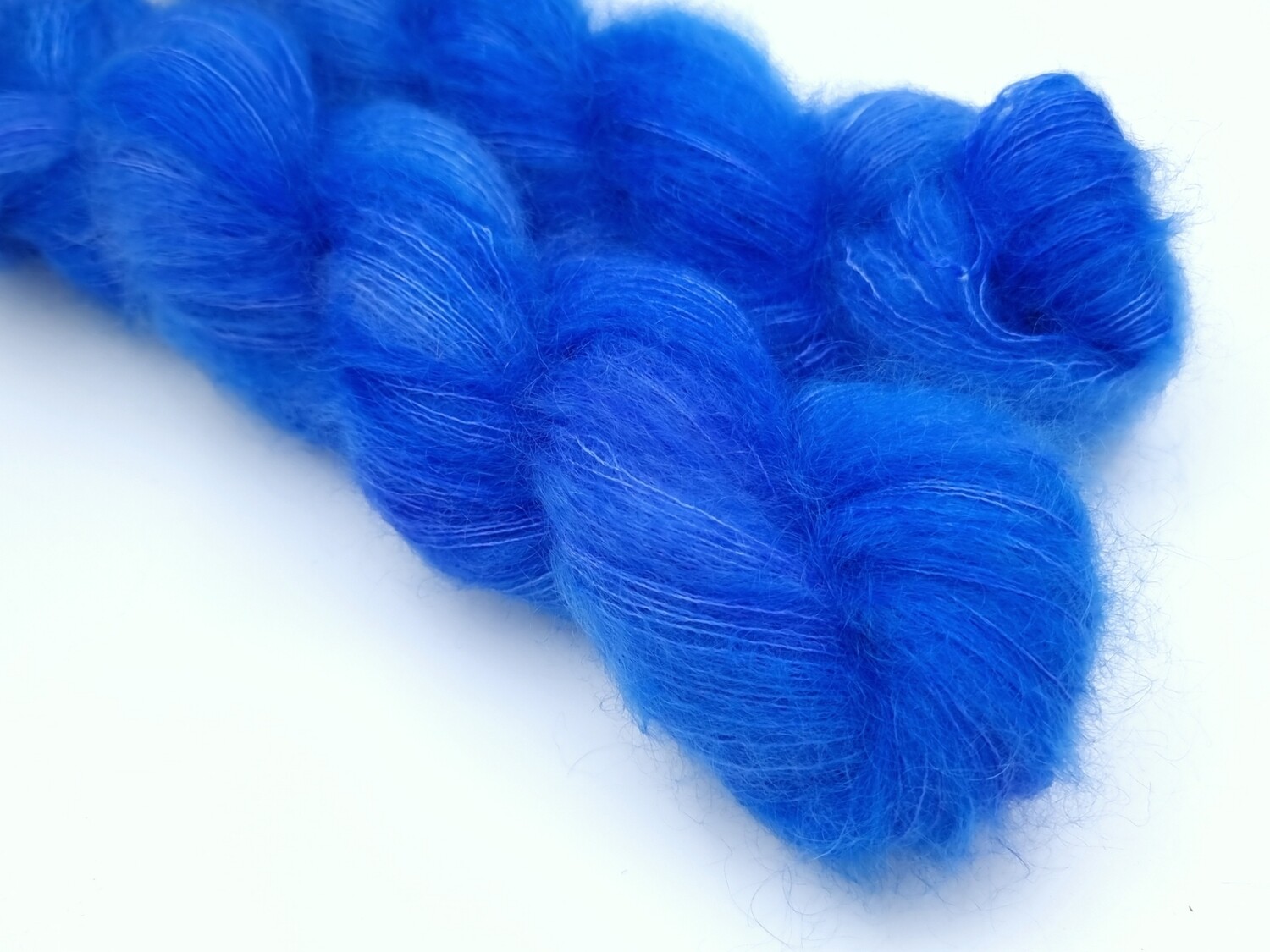 Santorini Blue Mohair
