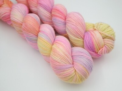 Evening Glow Glitter Sock (Silver)