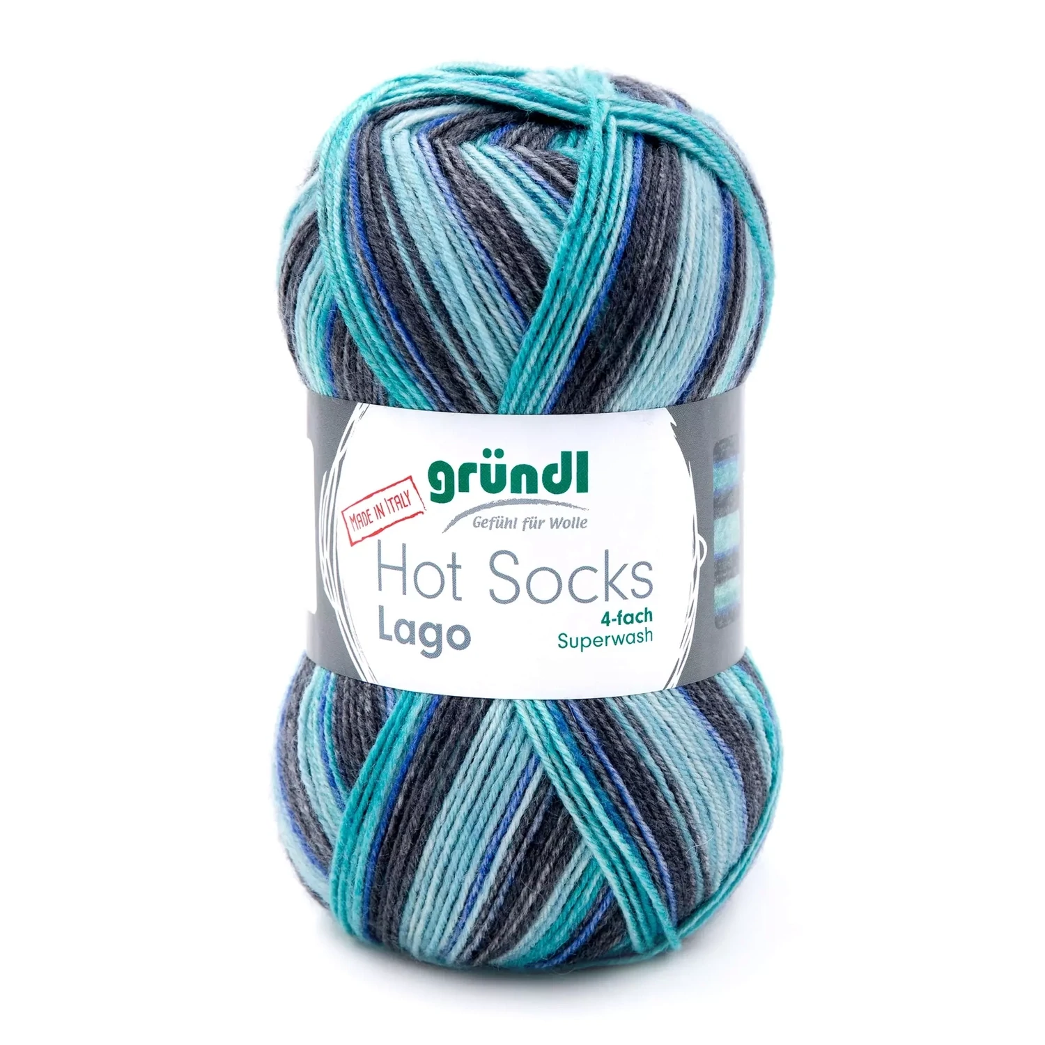 Gründl Hot Socks Lago - color no. 4 - 100 g