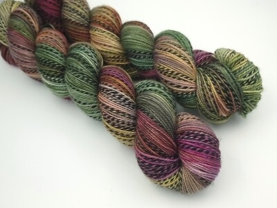 Coleus Zebra Sock