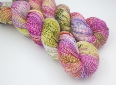Hyacinth Glitter Sock (Gold)