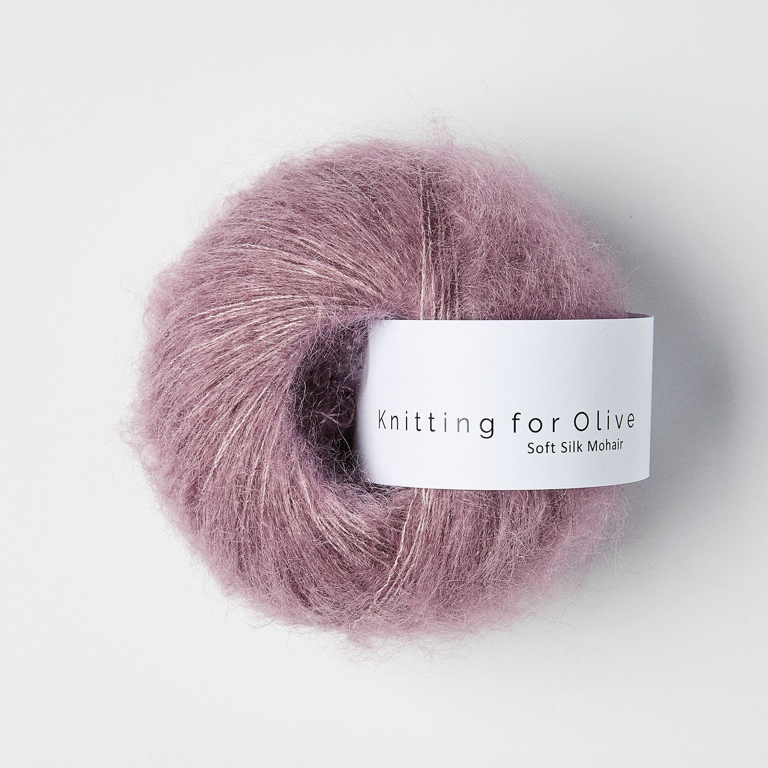 Knitting for Olive Soft SIlk Mohair - Artichoke Purple