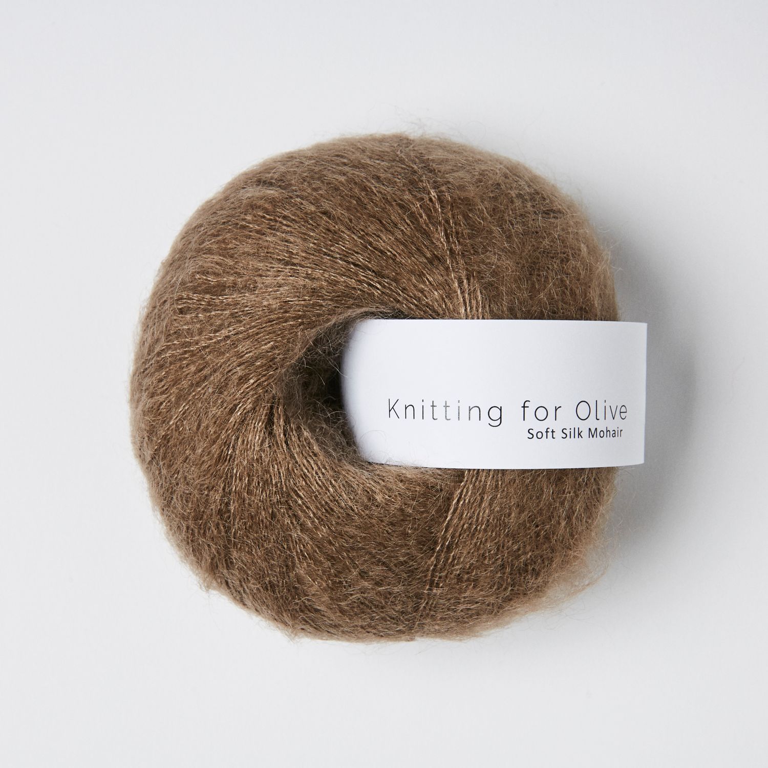 Knitting for Olive Soft SIlk Mohair - Bark
