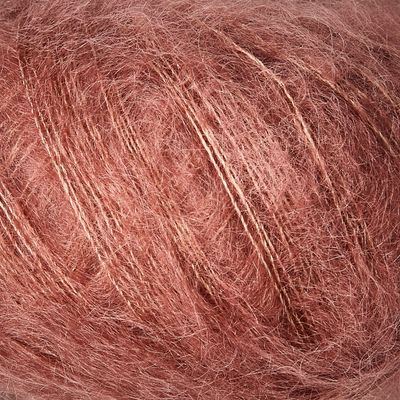 Knitting for Olive Soft SIlk Mohair - Plum Rose