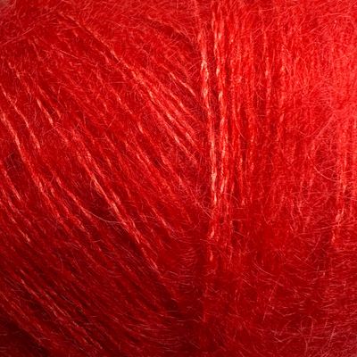 Knitting for Olive Soft SIlk Mohair - Blood Orange