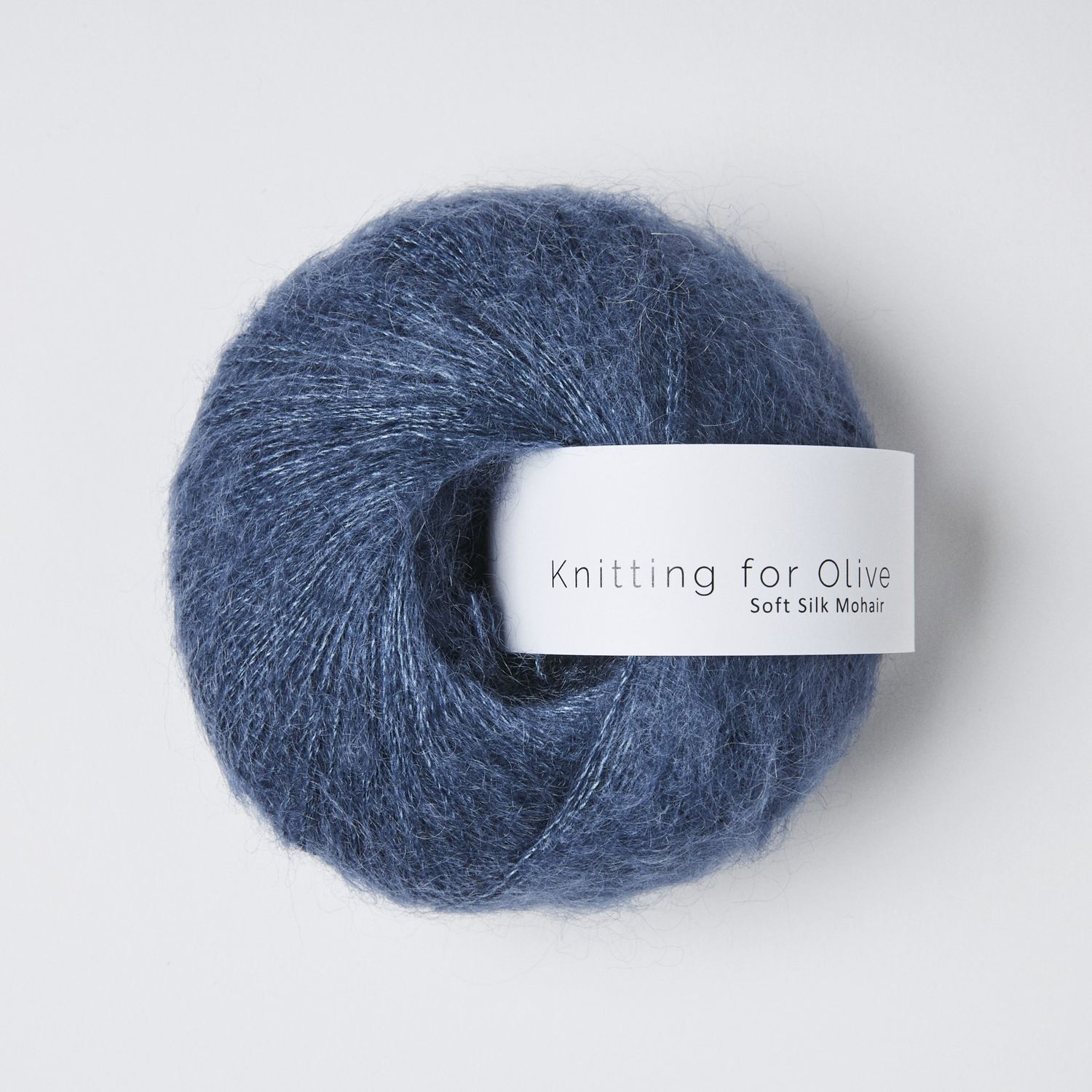 Knitting for Olive Soft SIlk Mohair - Blue Jeans