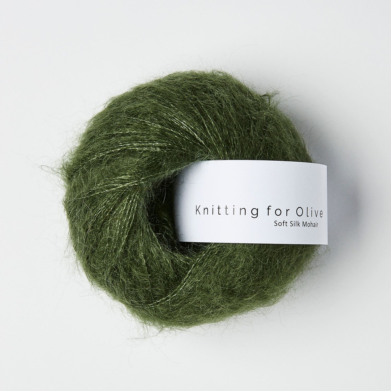 Knitting for Olive Soft Silk Mohair - Bottle Green