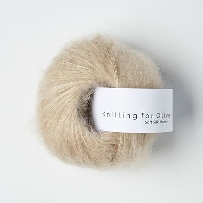 Knitting for Olive Soft Silk Mohair - Oatmeal