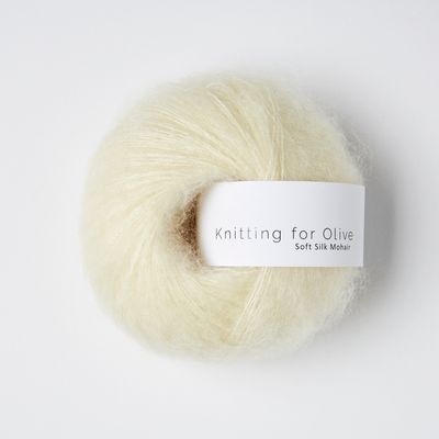 Knitting for Olive Soft SIlk Mohair - Elderflower