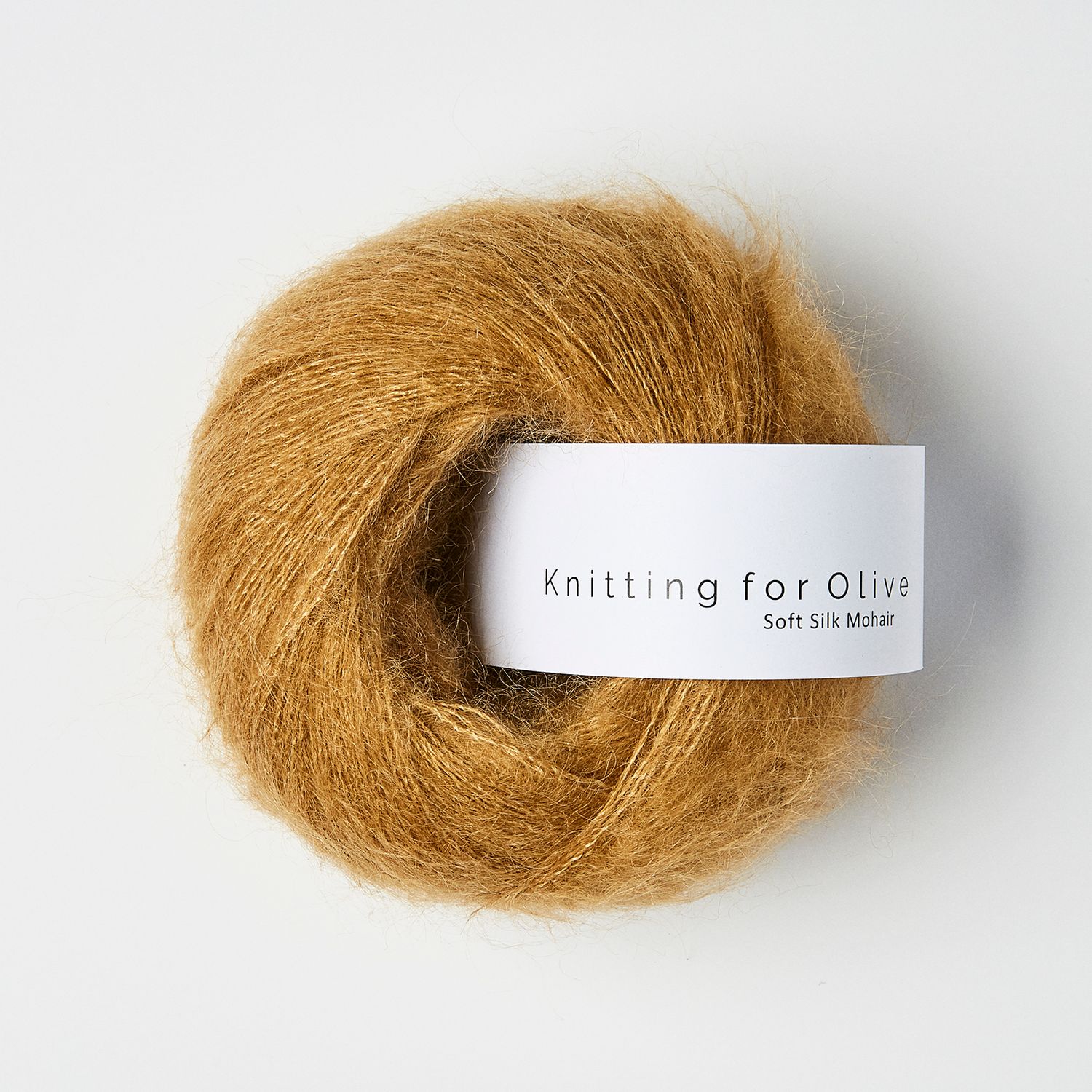 Knitting for Olive Soft SIlk Mohair - Caramel