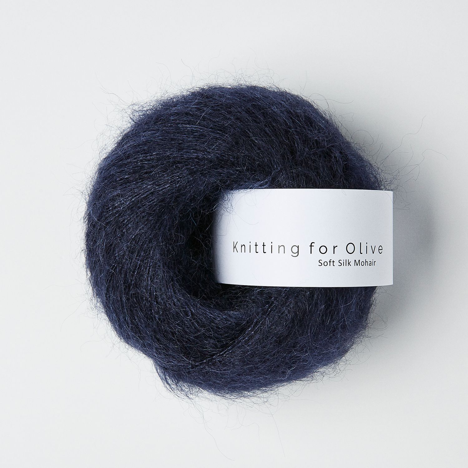 Knitting for Olive Soft Silk Mohair - Navy Blue