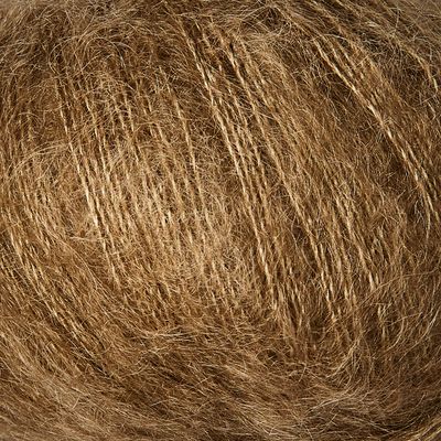 Knitting for Olive Soft Silk Mohair - Nut Brown