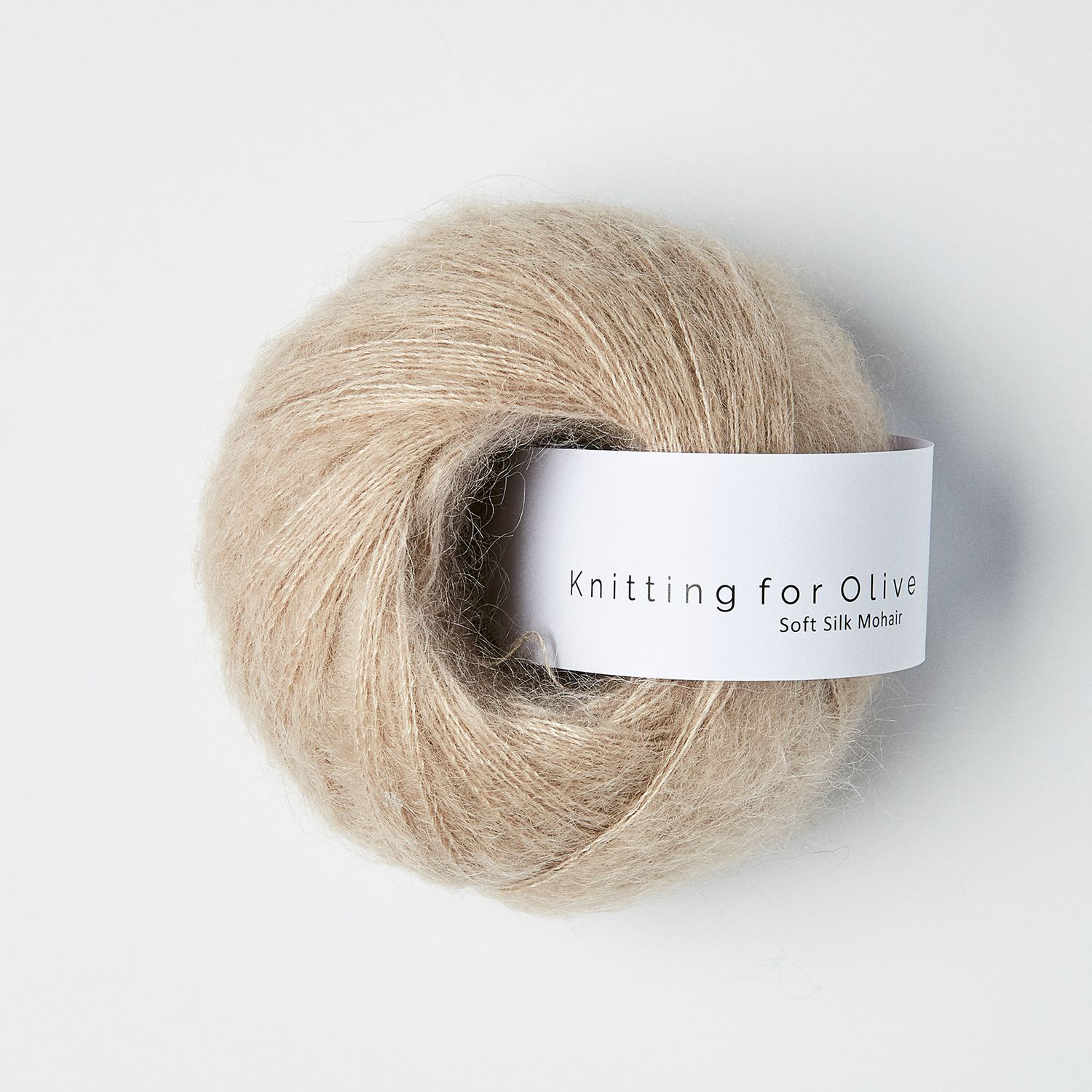 Knitting for Olive Soft Silk Mohair - Powder