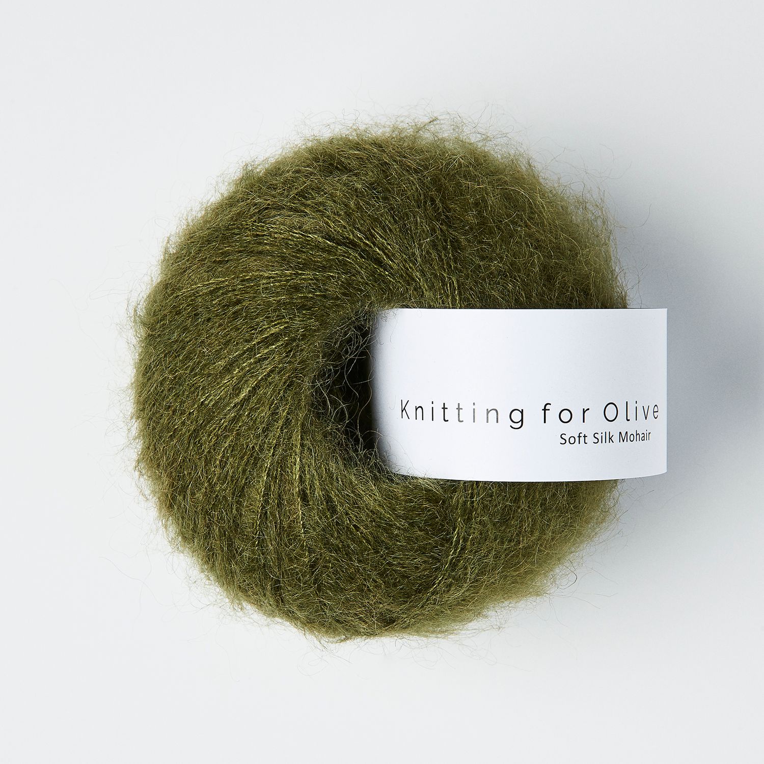 Knitting for Olive Soft Silk Mohair - Slate Green