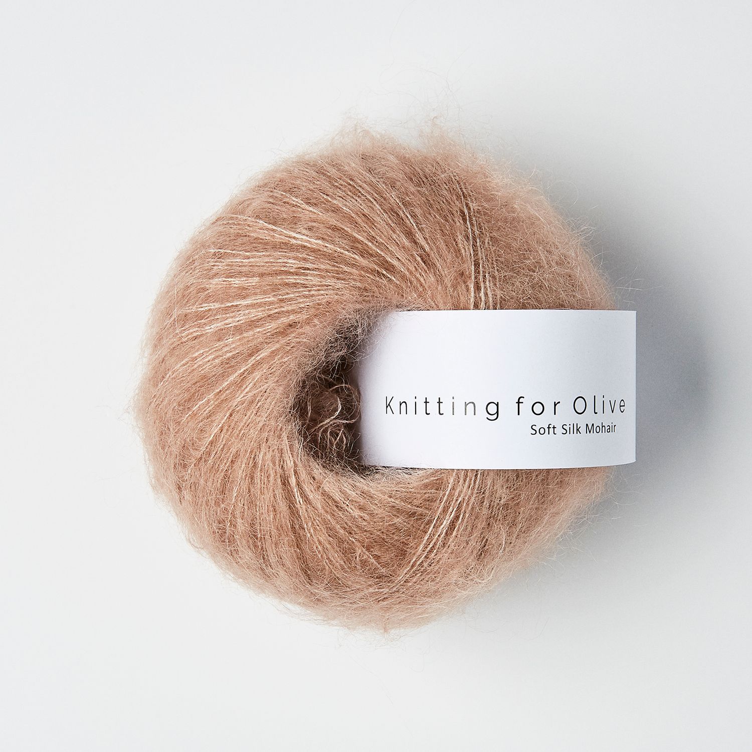 Knitting for Olive Soft Silk Mohair - Rose Clay