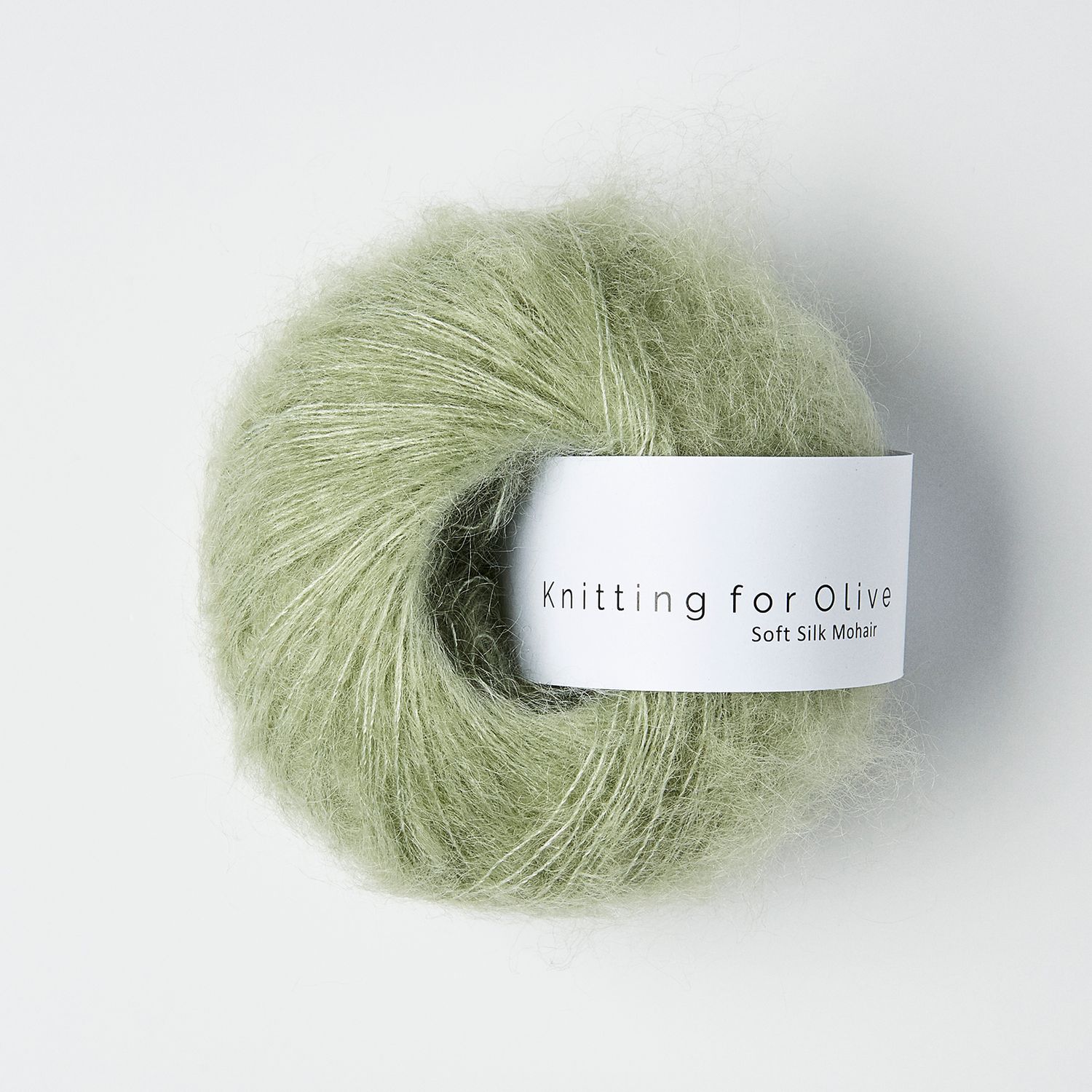 Knitting for Olive Soft SIlk Mohair - Dusty Artichoke