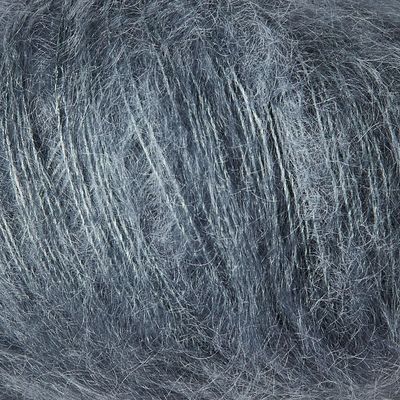 Knitting for Olive Soft SIlk Mohair - Dusty Petroleum Blue