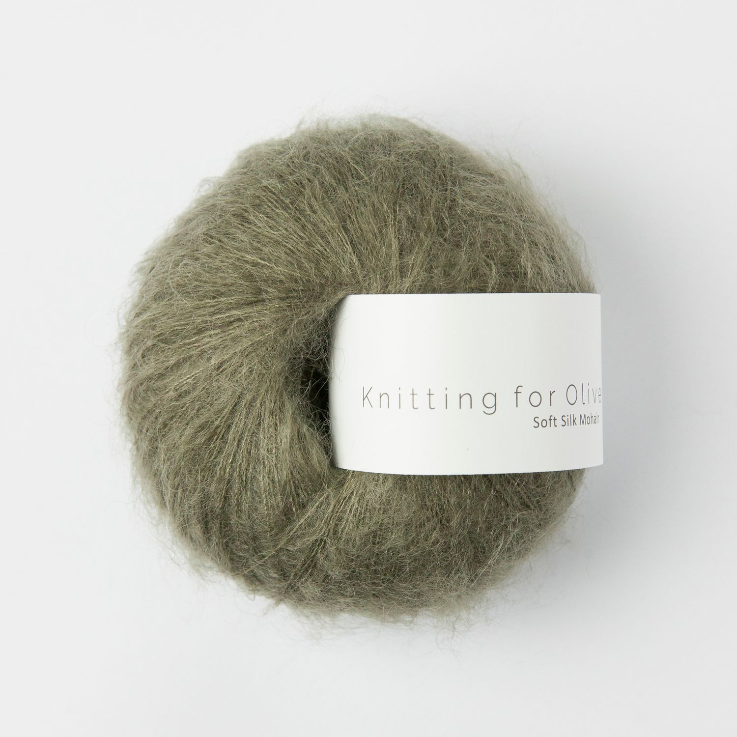Knitting for Olive Soft SIlk Mohair - Dusty Olive