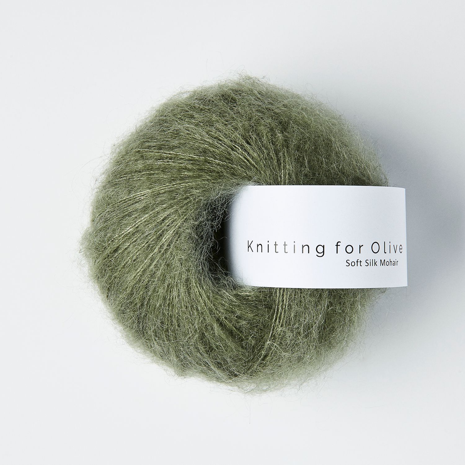 Knitting for Olive Soft SIlk Mohair - Dusty Sea Green