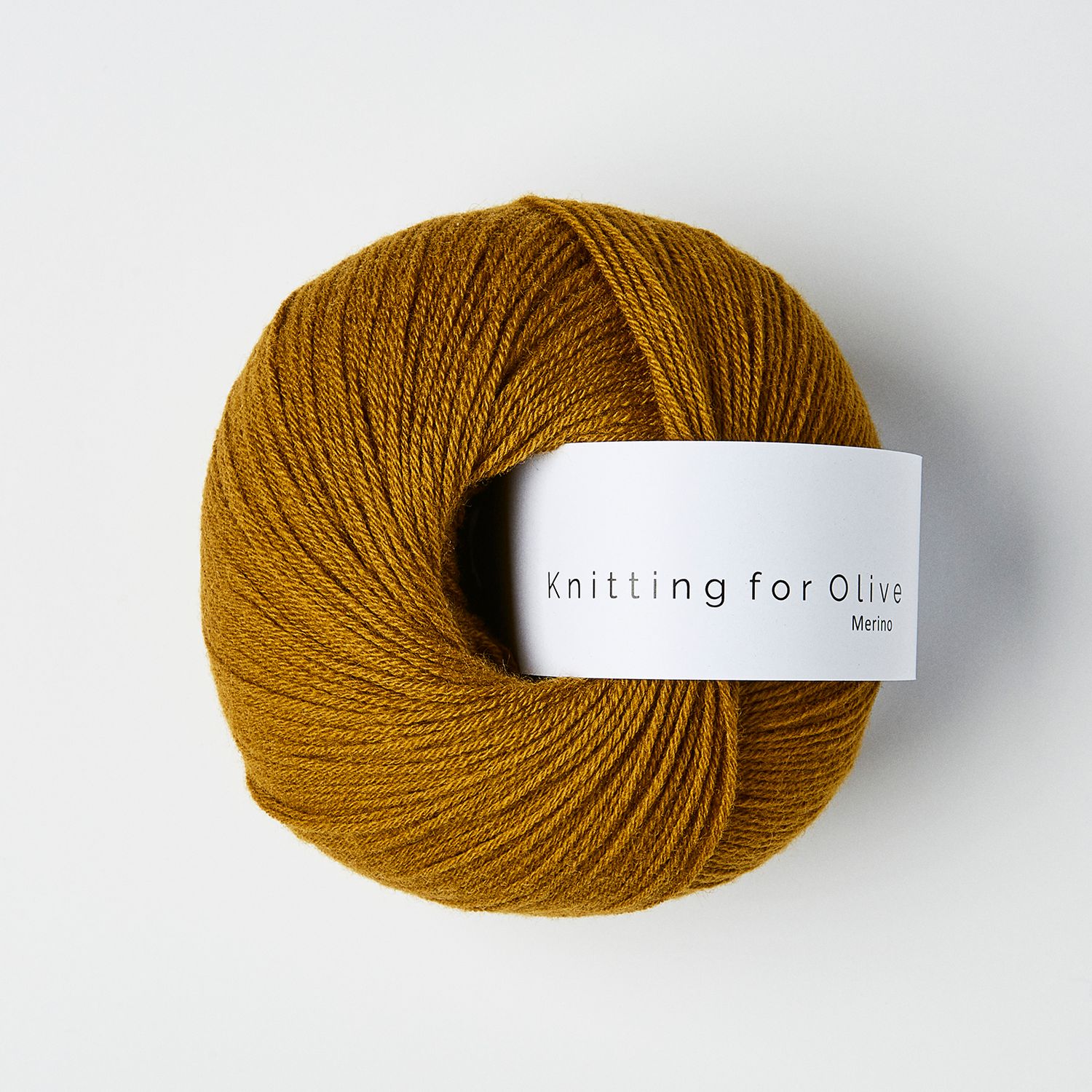 Knitting for Olive Merino - Dark Ochre