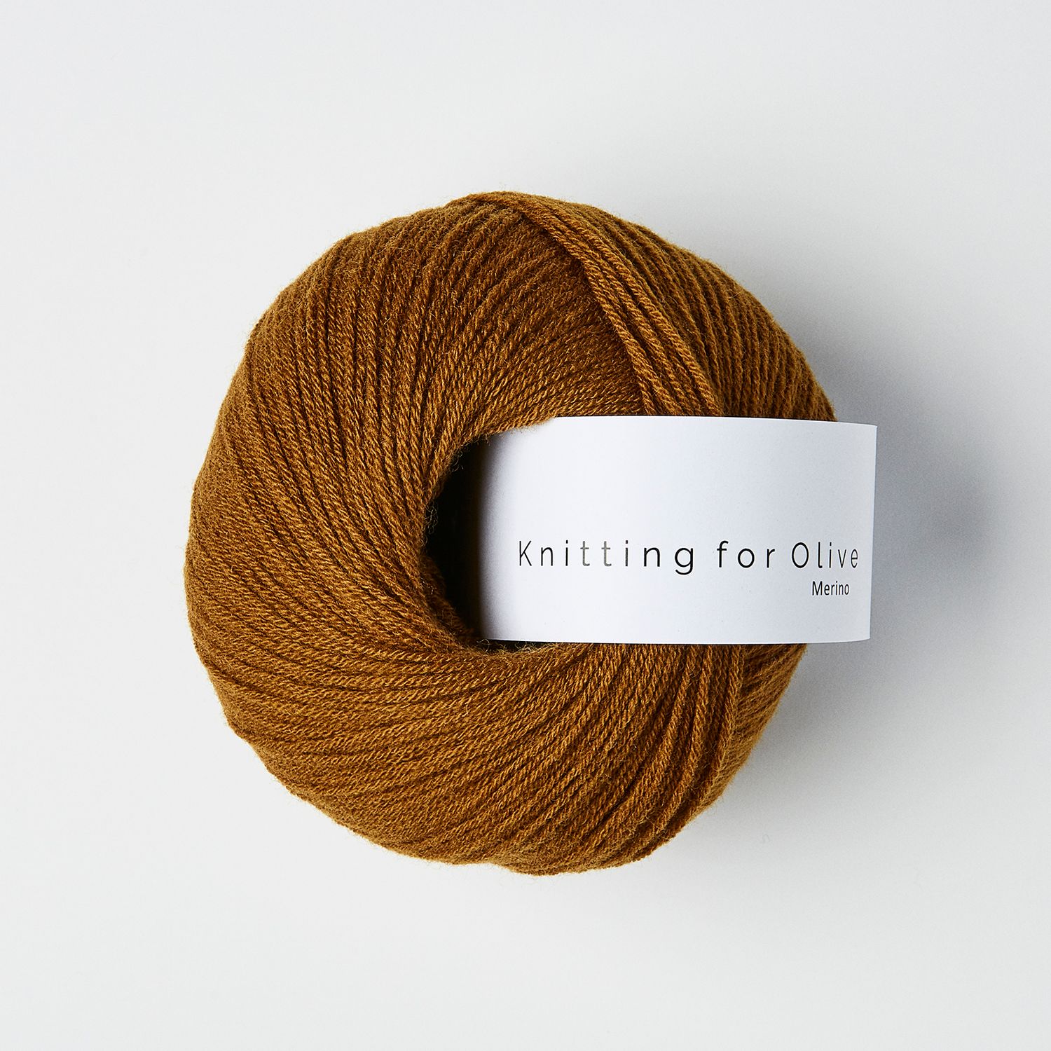Knitting for Olive Merino - Ochre Brown