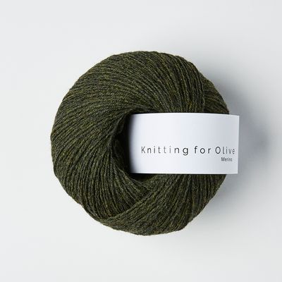 Knitting for Olive Merino - Green Slate
