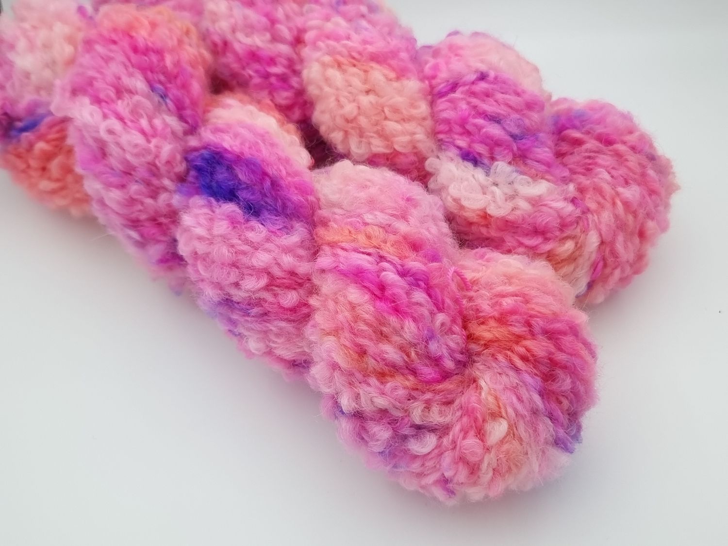 Pink Fury Teddy Bouclé  80m/100 g