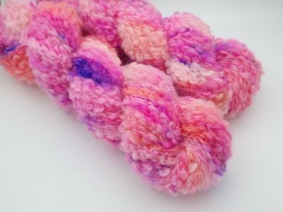 Pink Fury Teddy Bouclé  80m/100 g